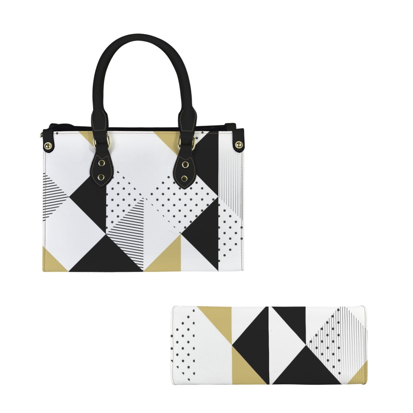 Abstract Seamless Pattern. Seamless Pattern with Triangles Custom Women's Handbag-Small (Model 1747)