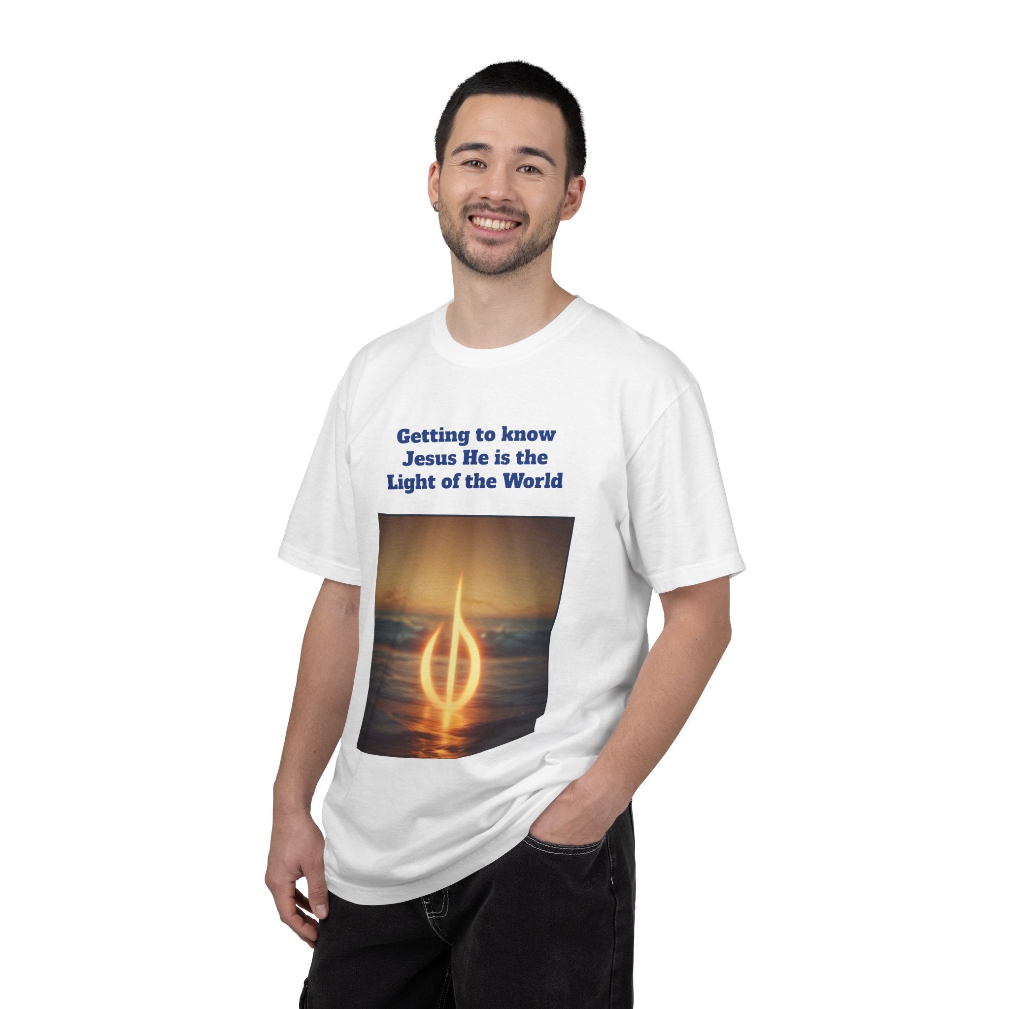 Getting to know Jesus Unisex Garment-Dyed T-shirt