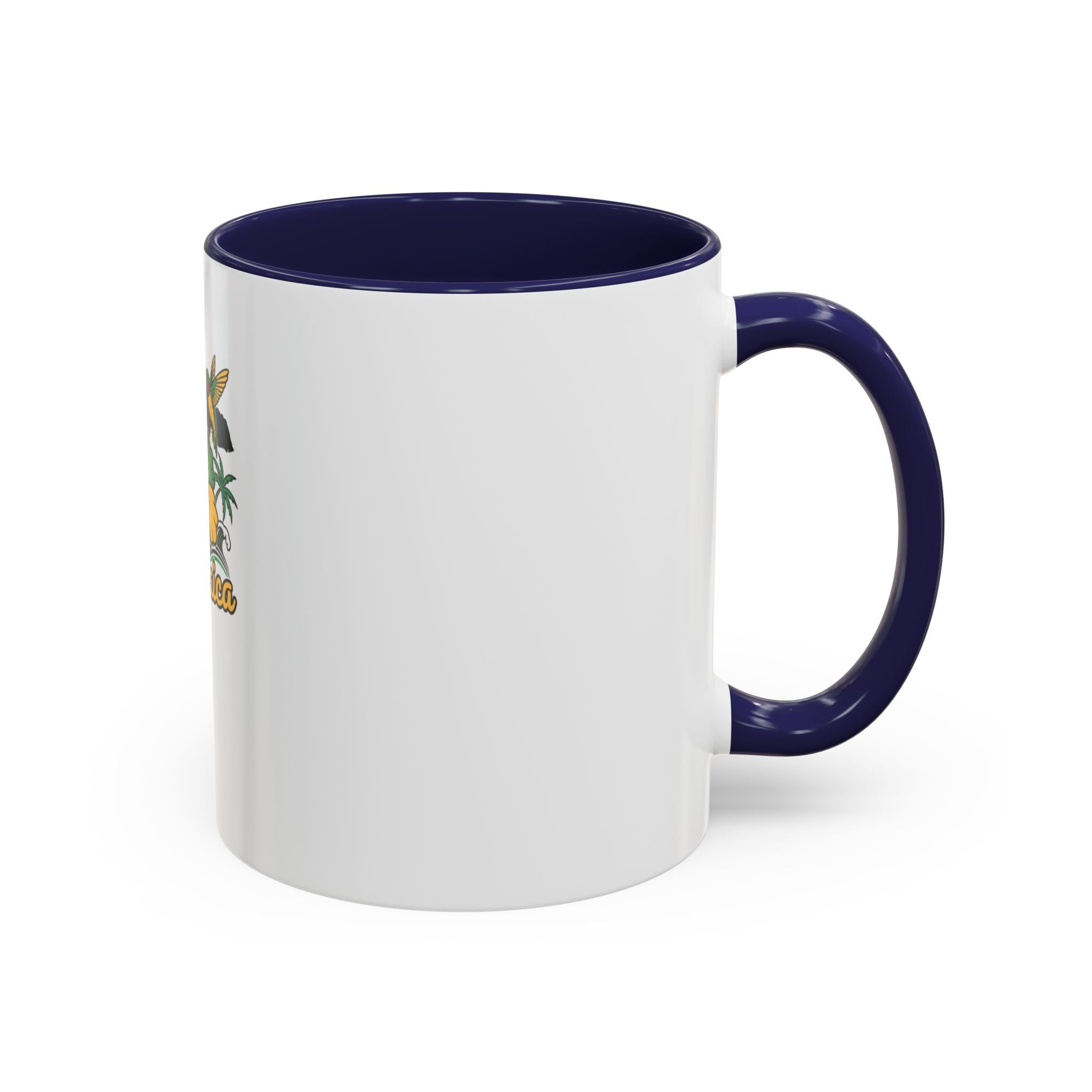Jamaica Hibiscus & Palm Mug | Accent Coffee Mug