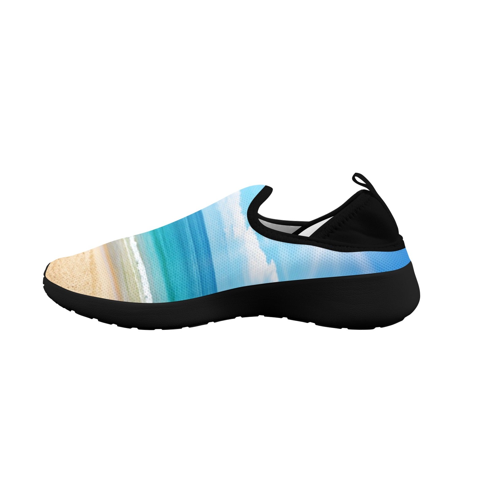 Seascape Fly Weave Sneakers Drop-in-Heel for Women(Model 02002)