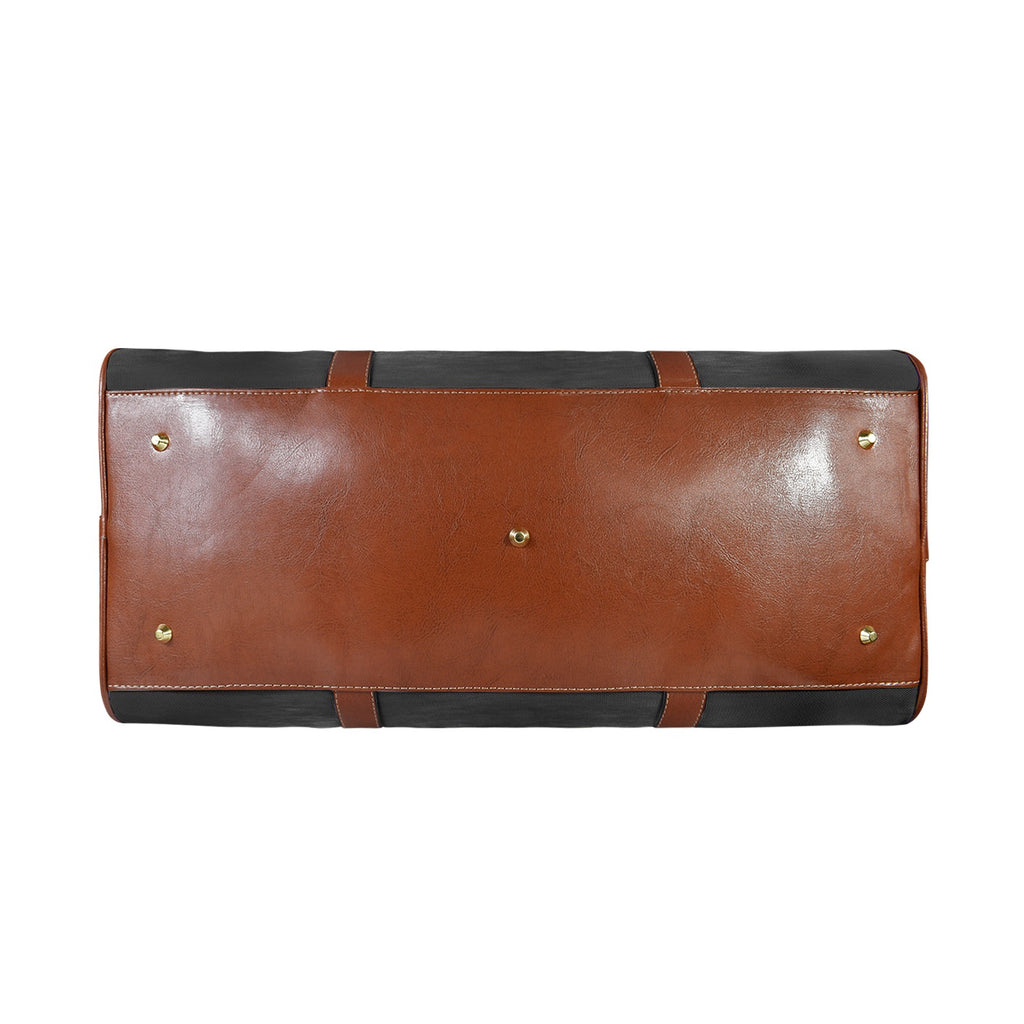 Brooklyn Bridge and Manhattan at  New York  Custom Travel Bag-Large (Brown Long Patch) (Model 1736)