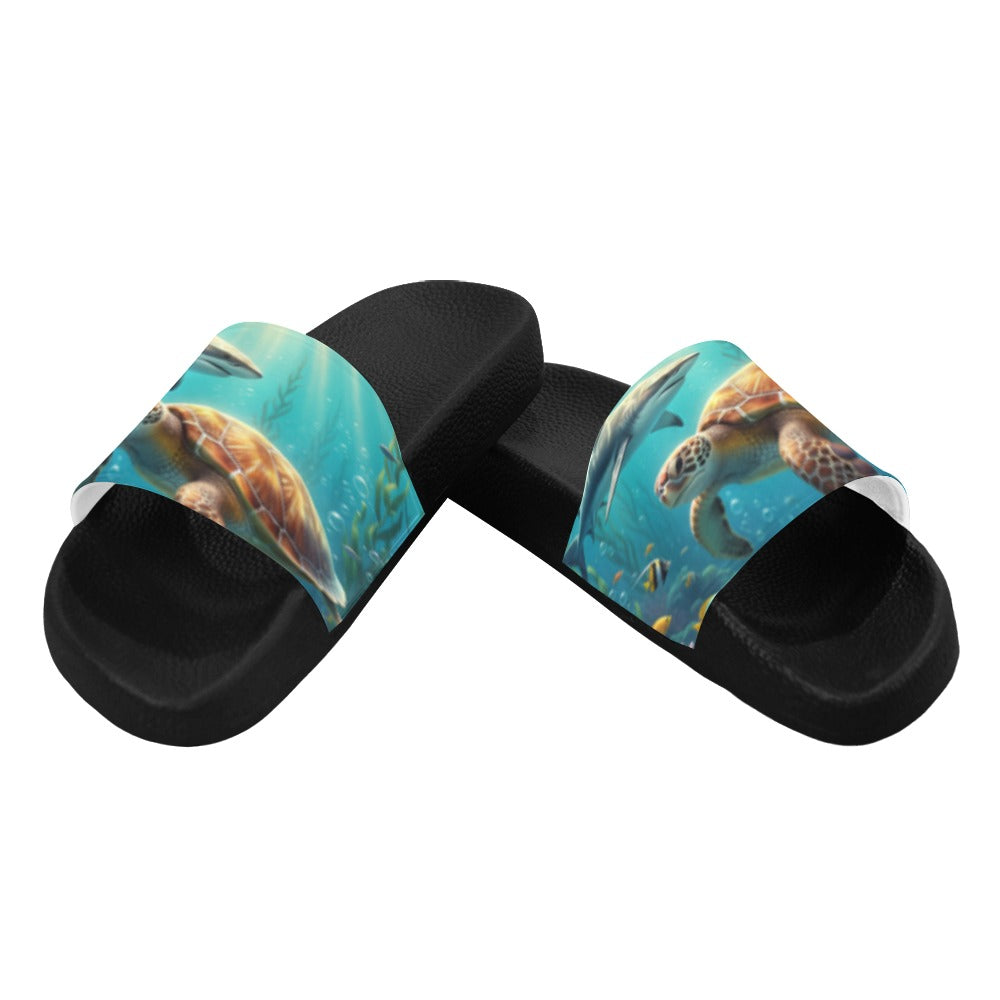 Men's Ocean Sunshine Slide Sandals(Model 057)