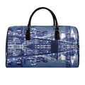 New York Cityscape - Taken Custom Travel Bag-Large (Black Short Patch)(Model 1735)