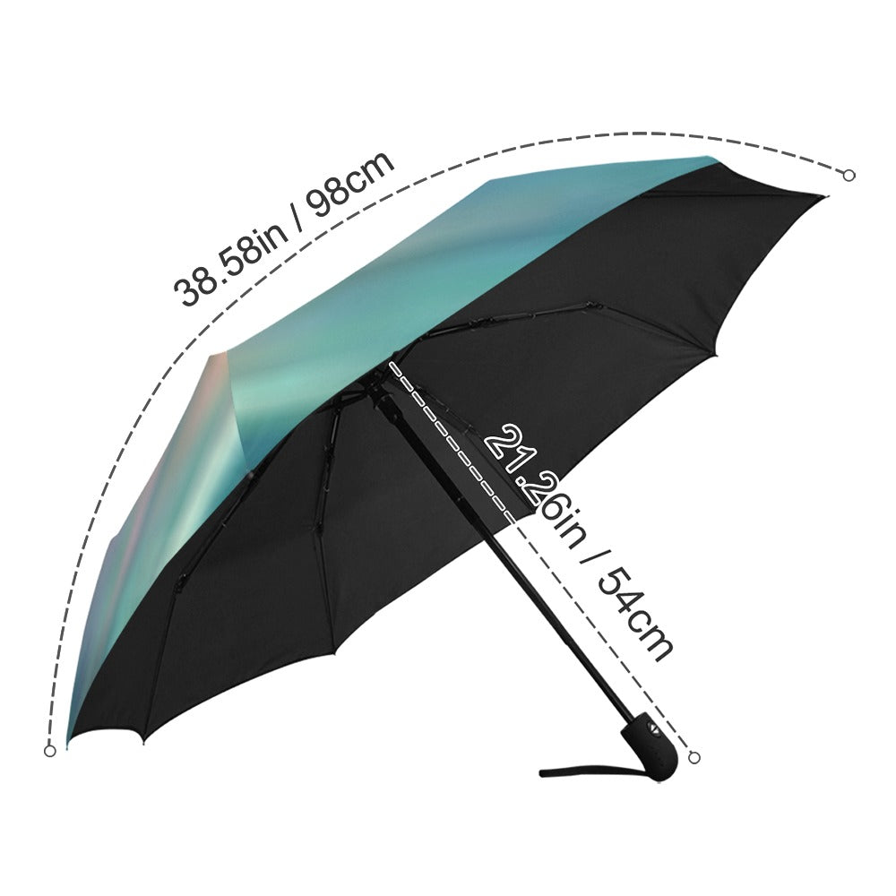 Sunset Beach Anti-UV Auto-Foldable Umbrella (Model U09)