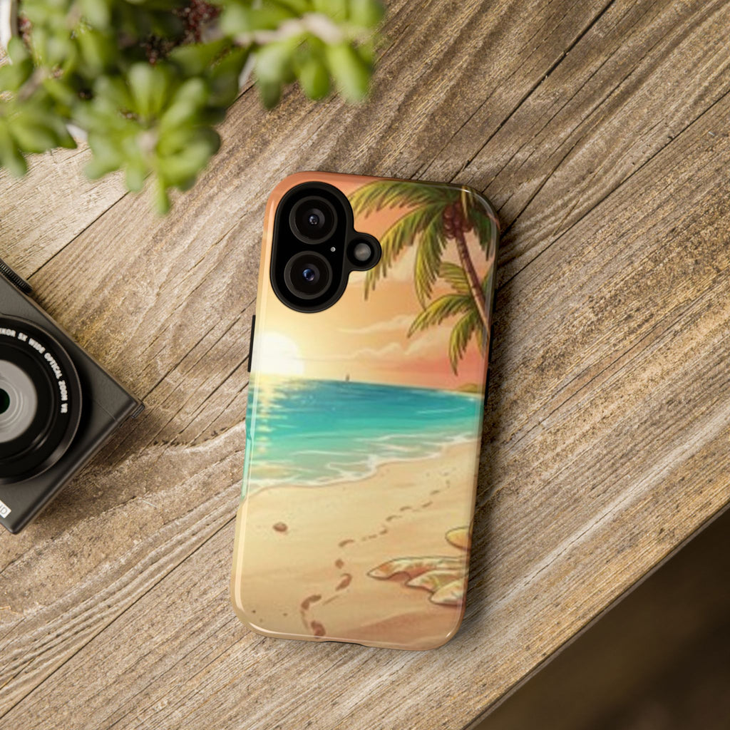 Compatible with iPbone 16 Ocean Sunshine Tough Case