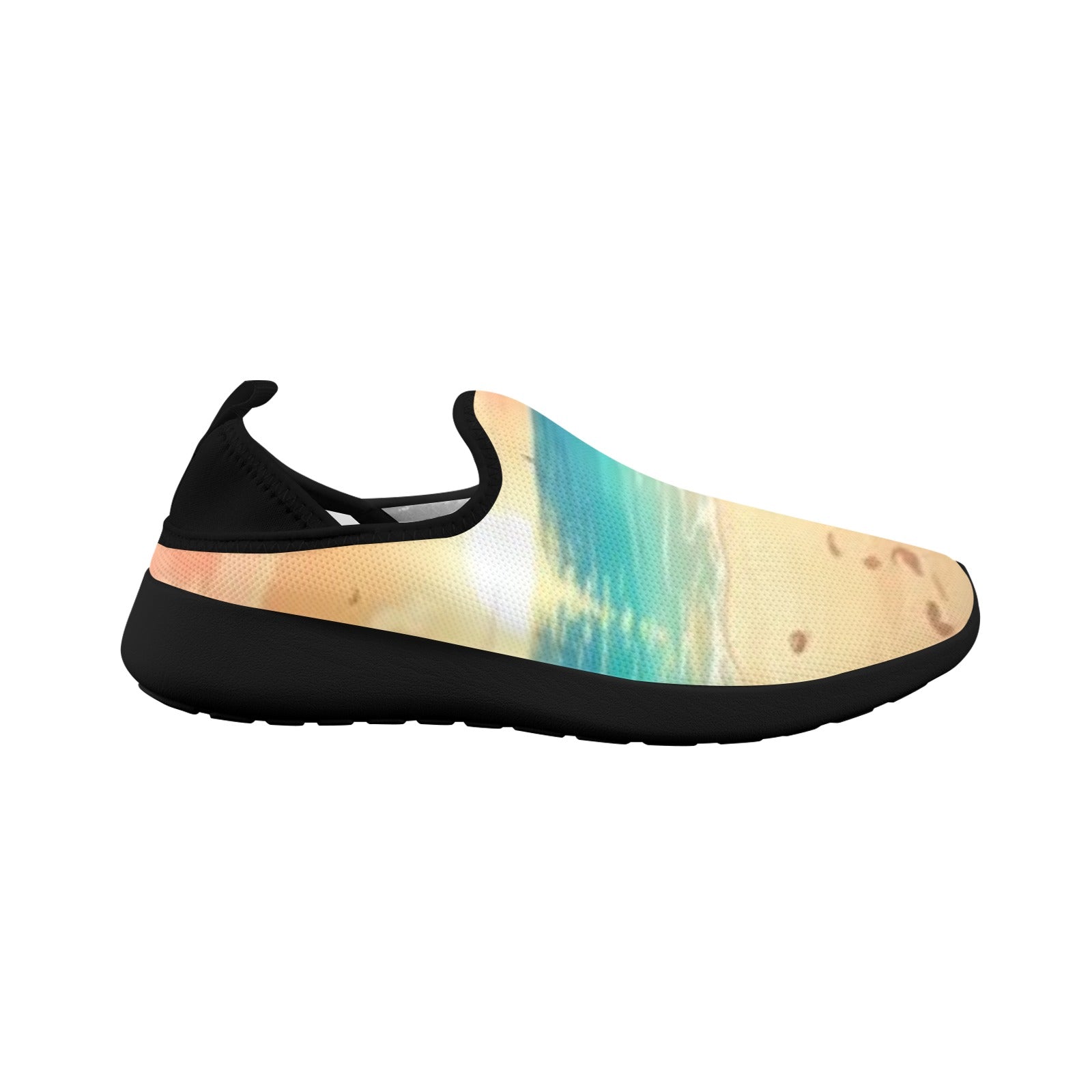 Sunshine Beach Fly Weave Sneakers Drop-in-Heel for Women(Model 02002)