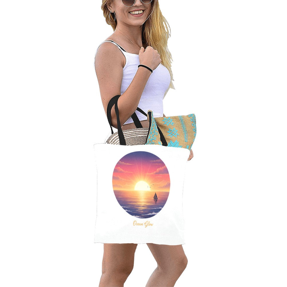 Ocean Glow Tote Bag(Model1697)(Small)