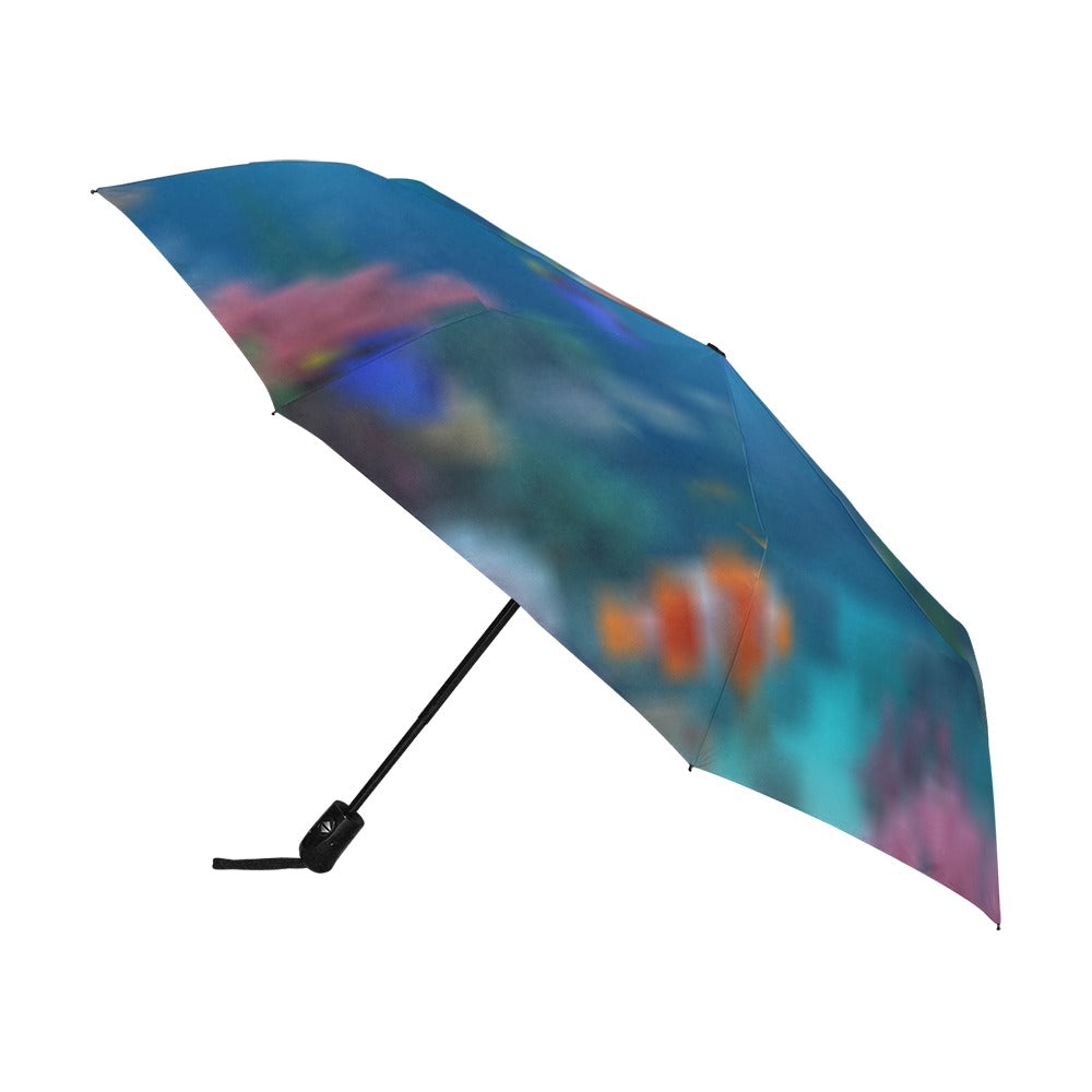 Ocean Anti-UV Auto-Foldable Umbrella (Model U09)