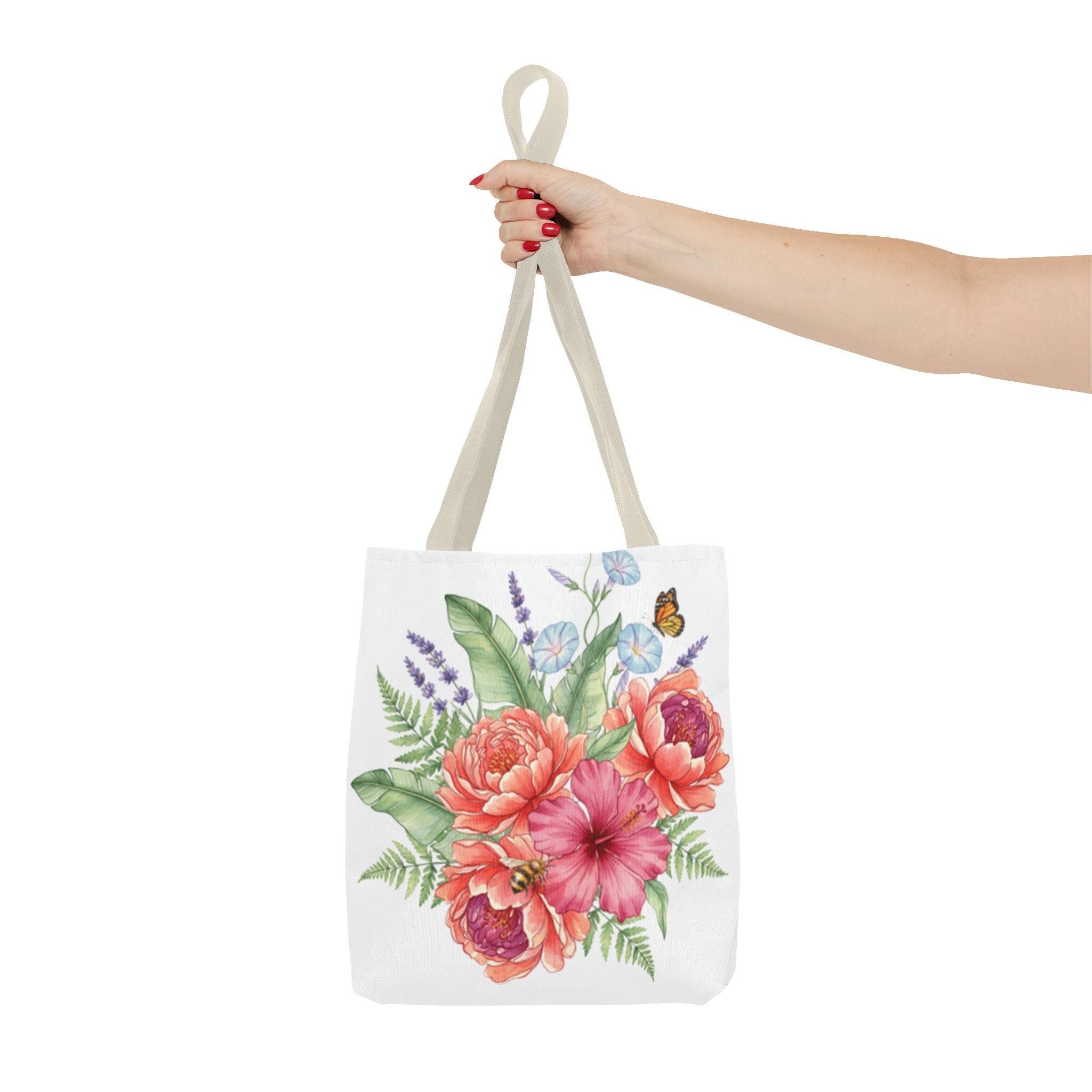 Flowery Tote Bag
