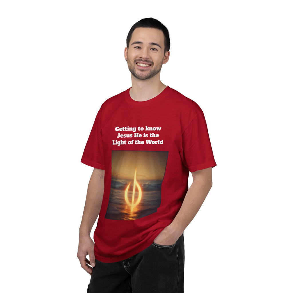 Getting to know Jesus Unisex Garment-Dyed T-shirt