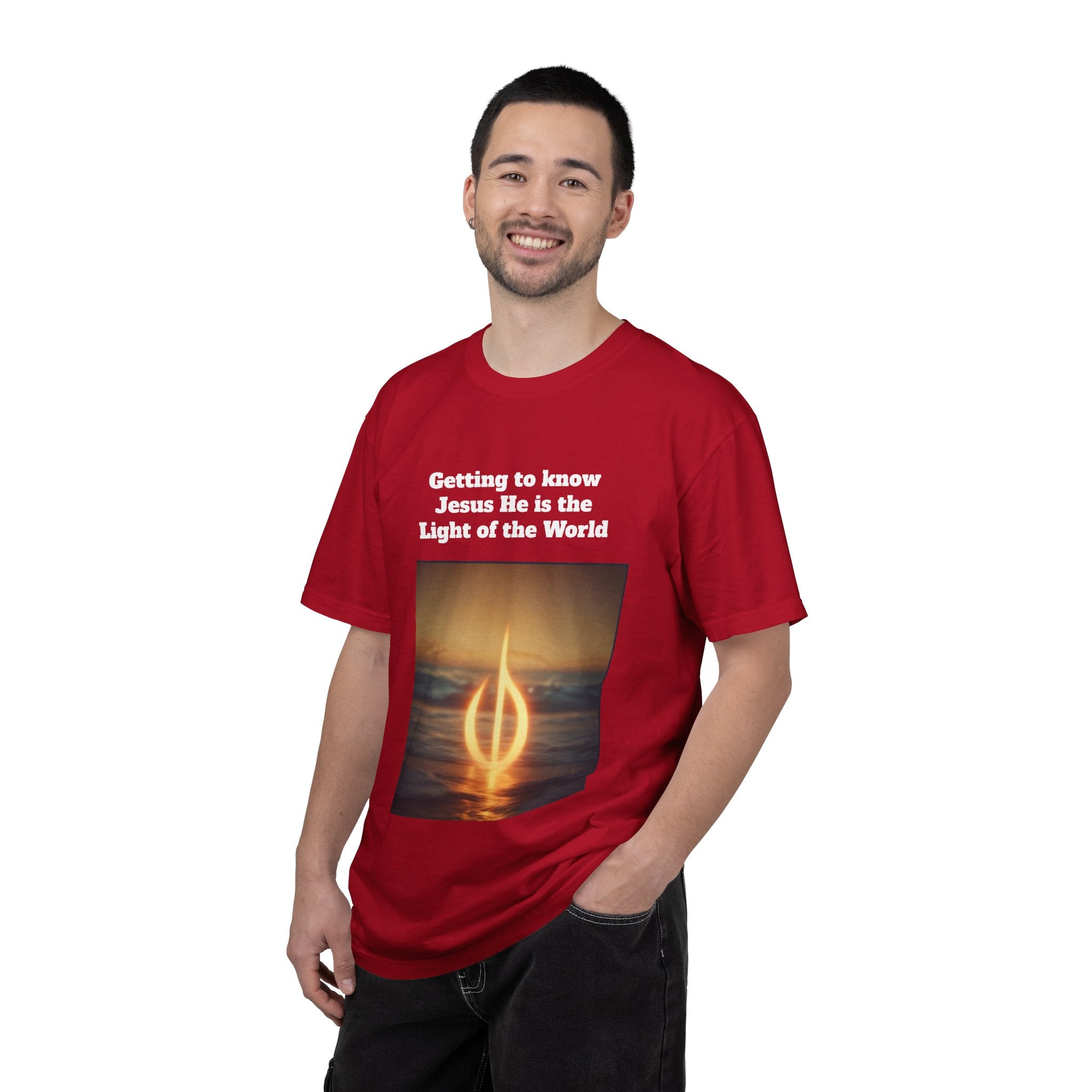 Getting to know Jesus Unisex Garment-Dyed T-shirt