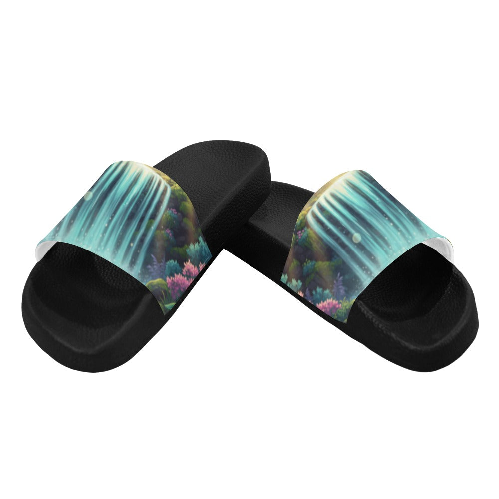 Women's Sunshine Waterfall Slide Sandals(Model 057)