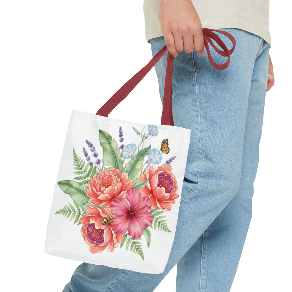 Flowery Tote Bag