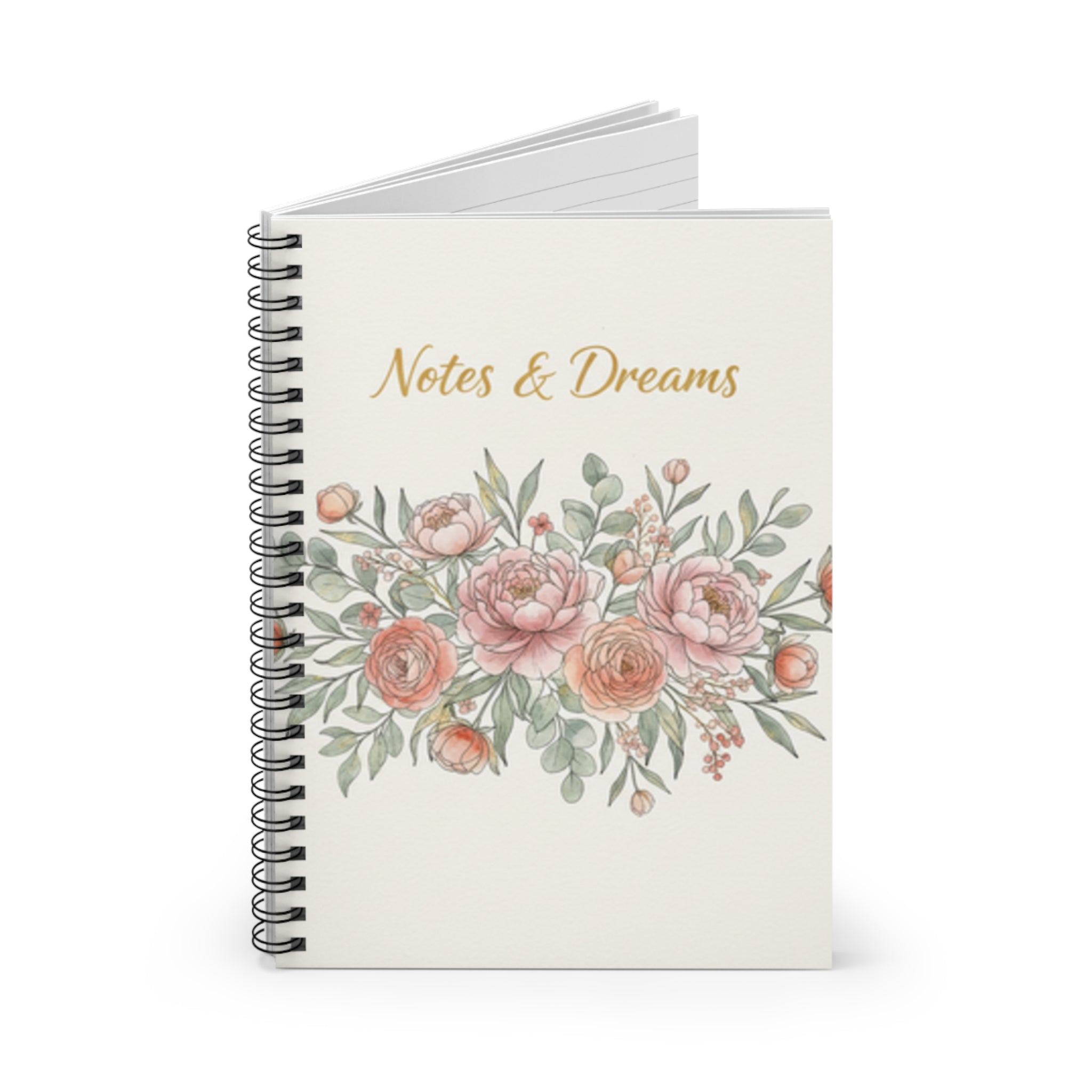 Notes and Dreams Spiral Notebook - Ruled Line