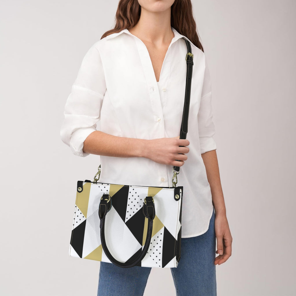 Abstract Seamless Pattern. Seamless Pattern with Triangles Custom Women's Handbag-Small (Model 1747)