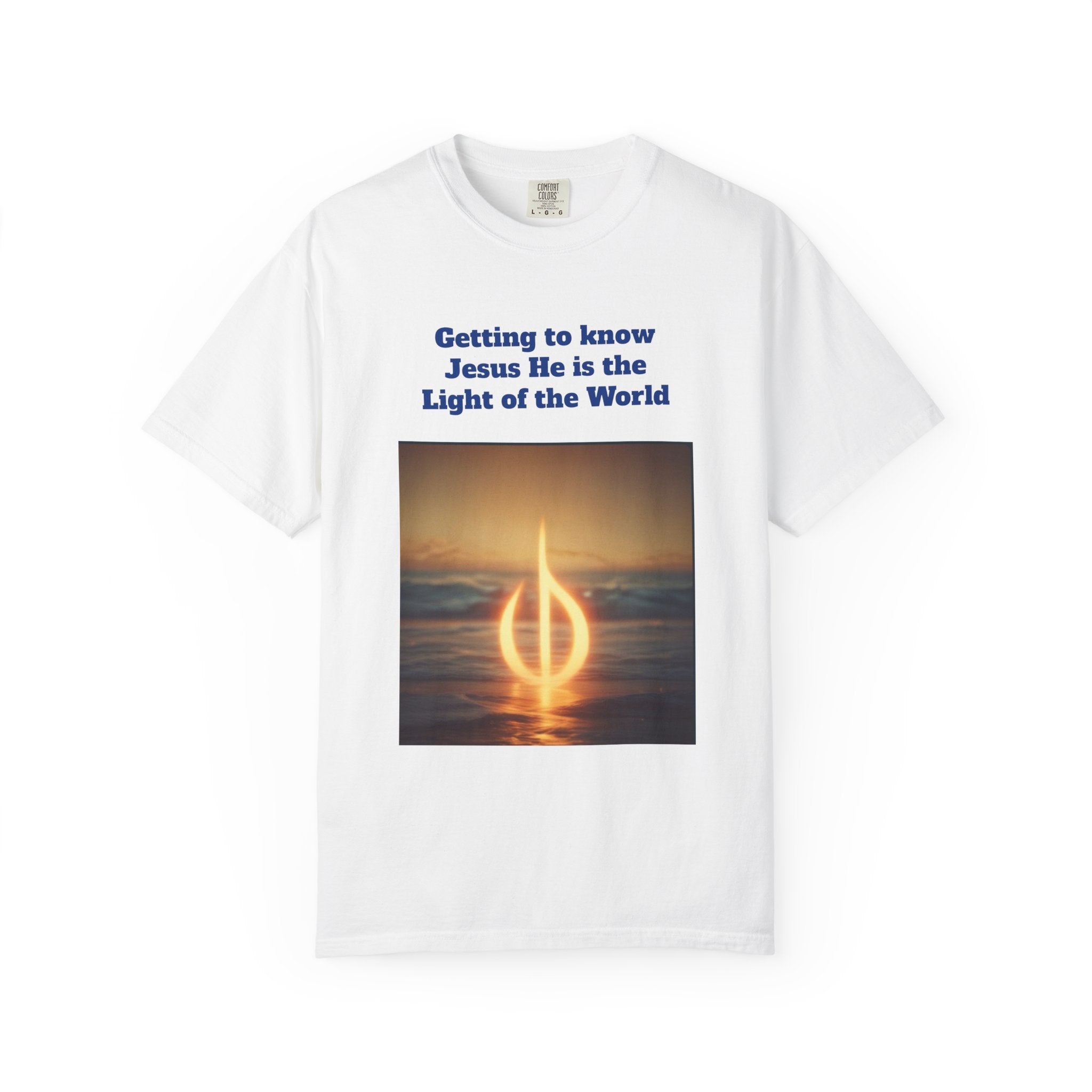 Getting to know Jesus Unisex Garment-Dyed T-shirt