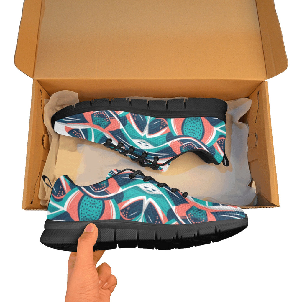 Abstract Print Women's Breathable Sneakers