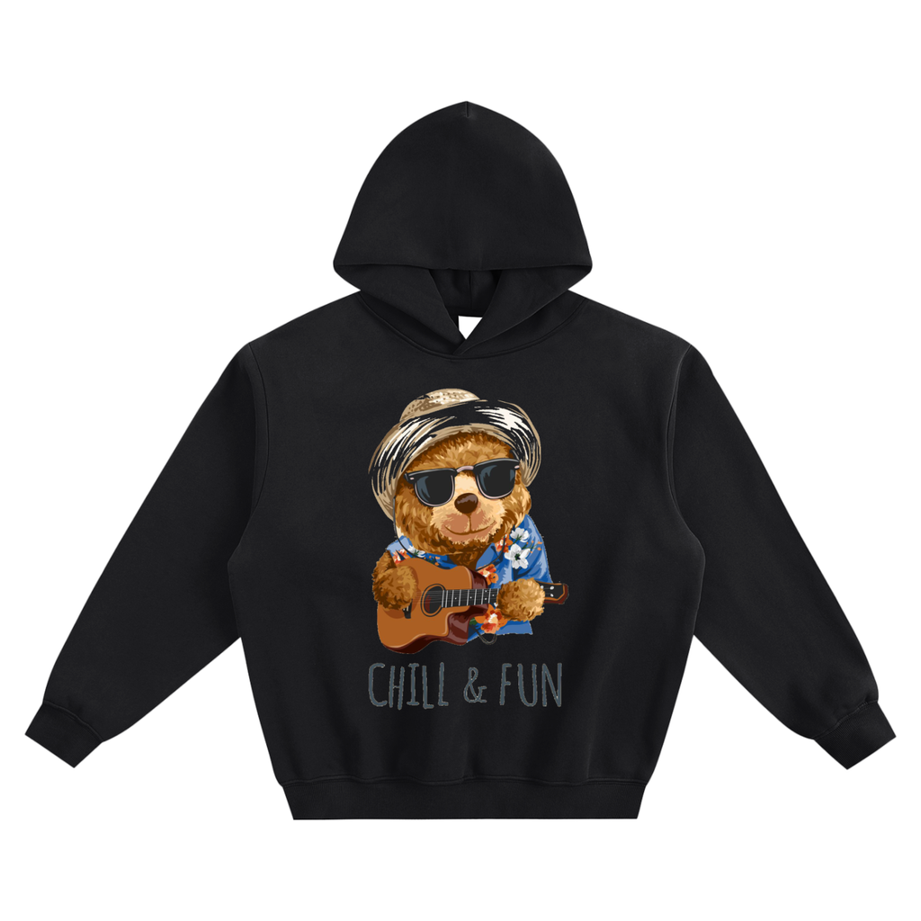 Fleeced Boxy Hoodie