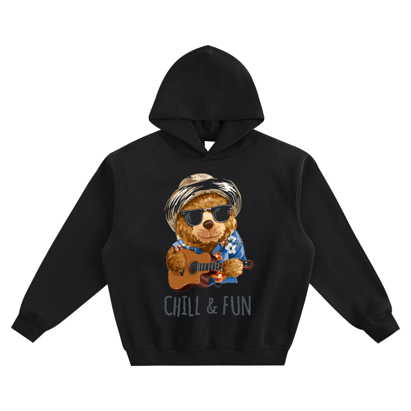 Fleeced Boxy Hoodie
