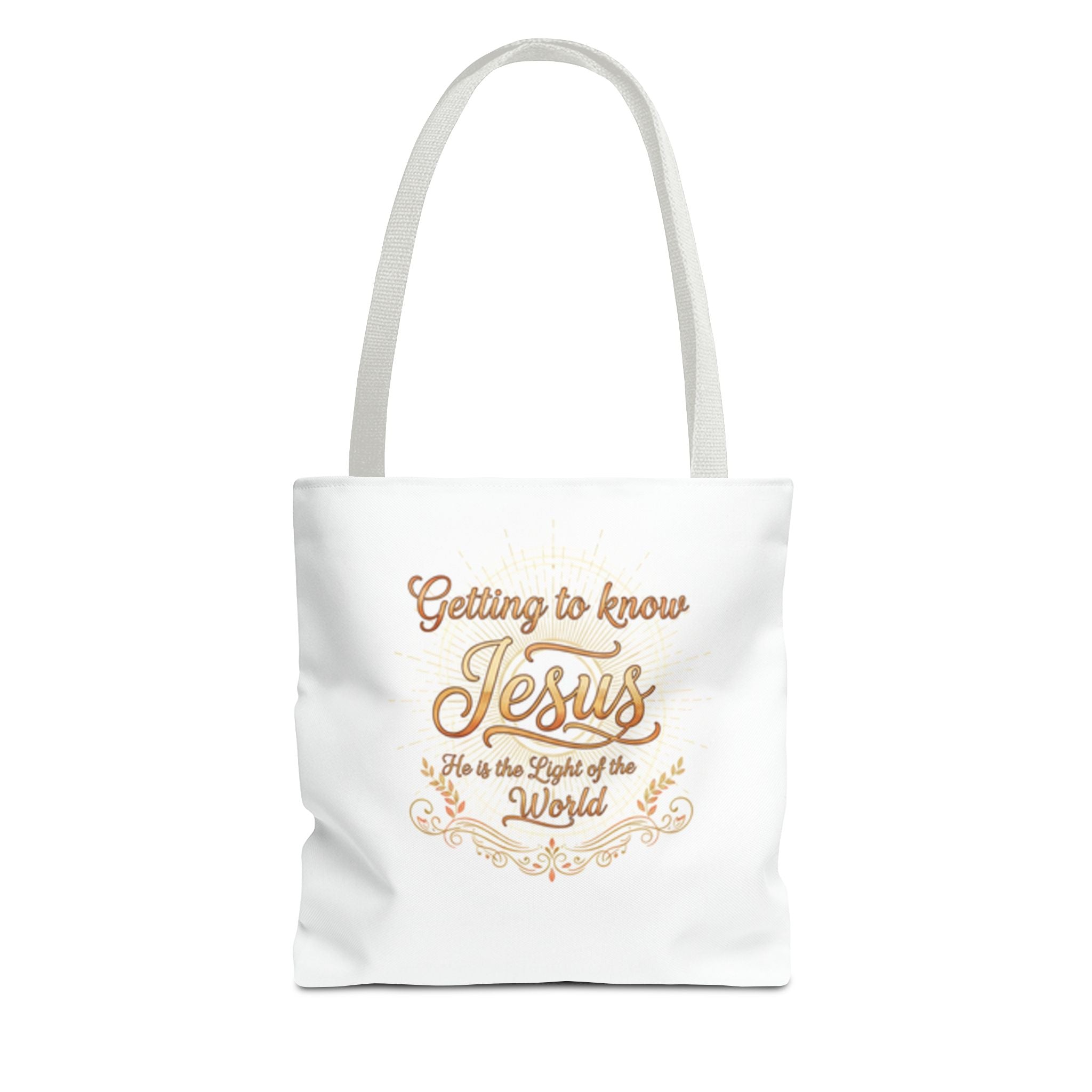 Getting to know Jesus Tote Bag