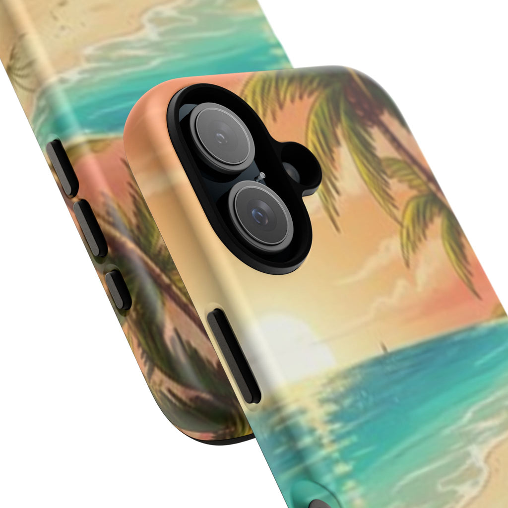 Compatible with iPbone 16 Ocean Sunshine Tough Case