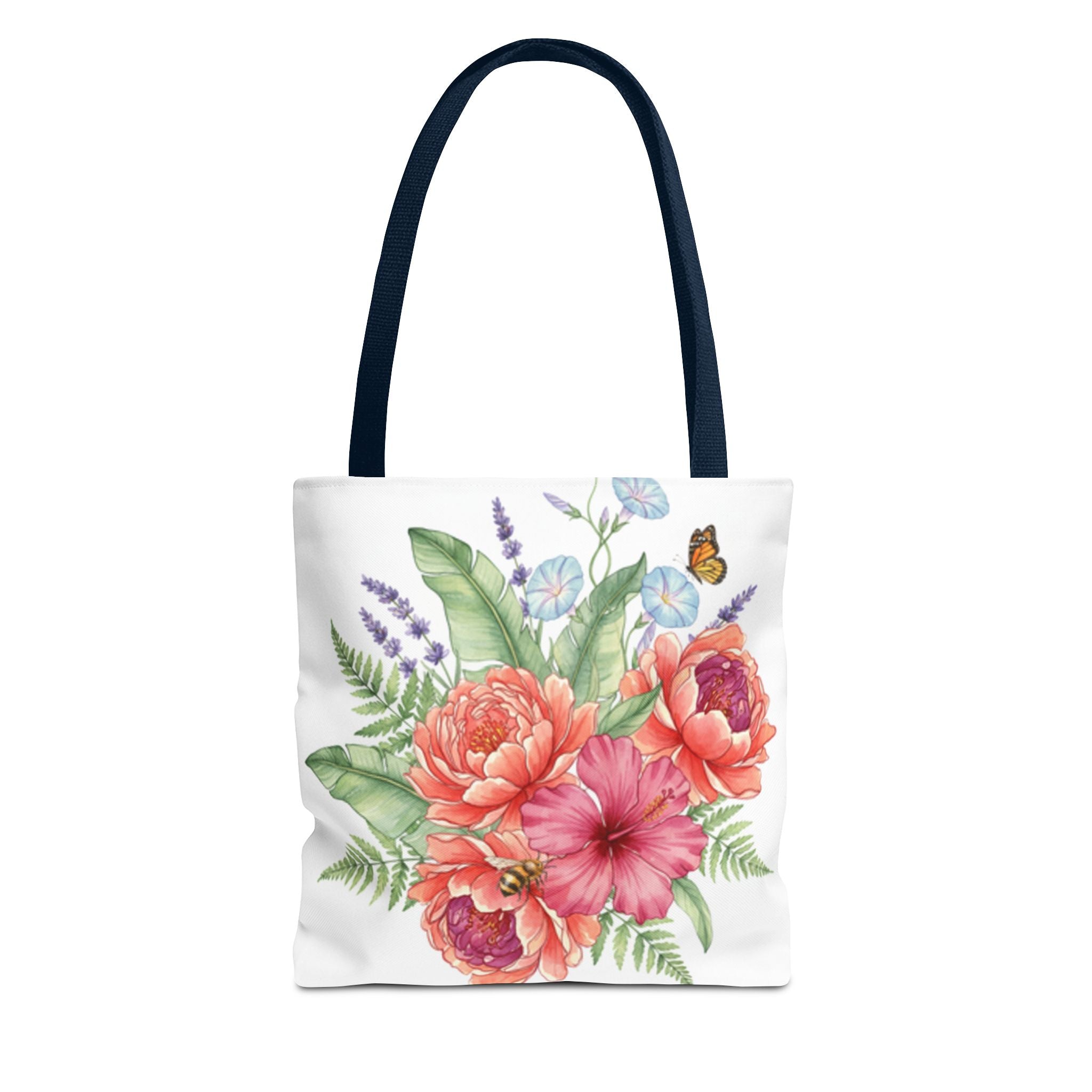 Flowery Tote Bag