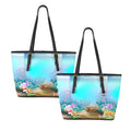UnderWater Scene New Tote Hand Bag-Small (Model 1640）