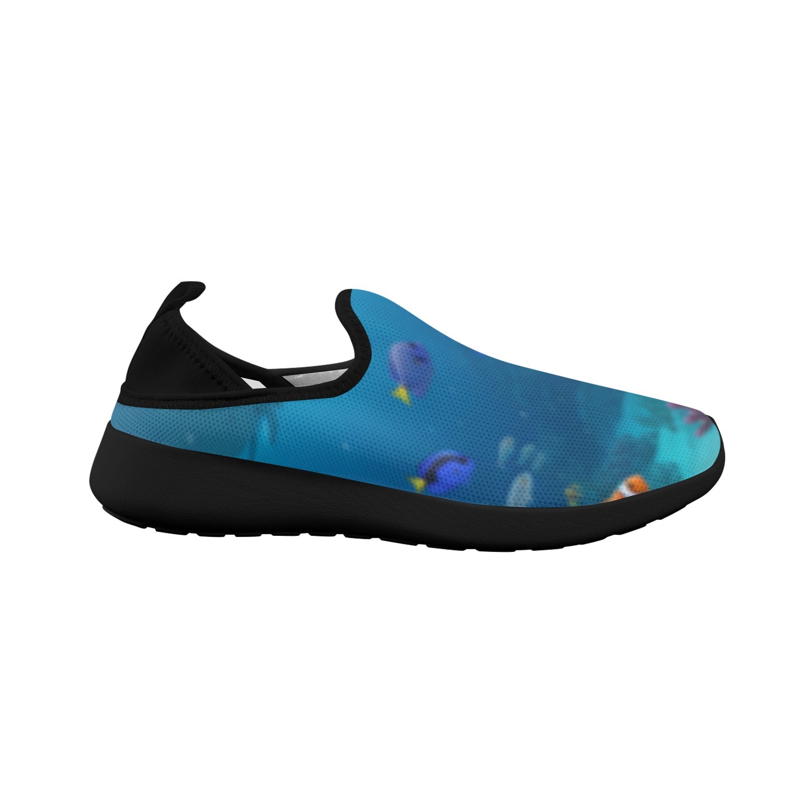 Ocean Fly Weave Sneakers Drop-in-Heel for Women(Model 02002)