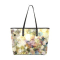 Abstract Art PU Leather Tote Bag Hand Bag (Model1709)