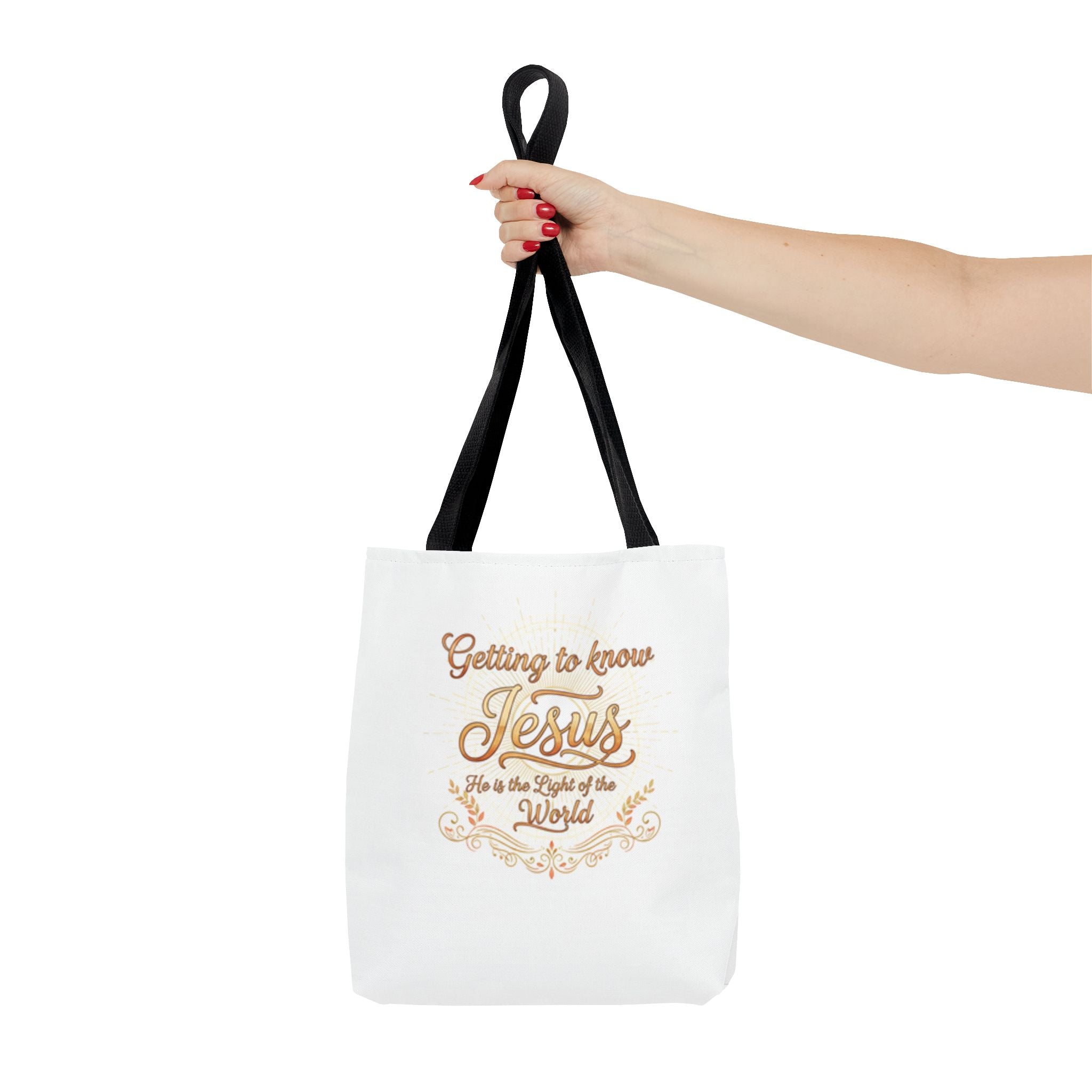 Getting to know Jesus Tote Bag