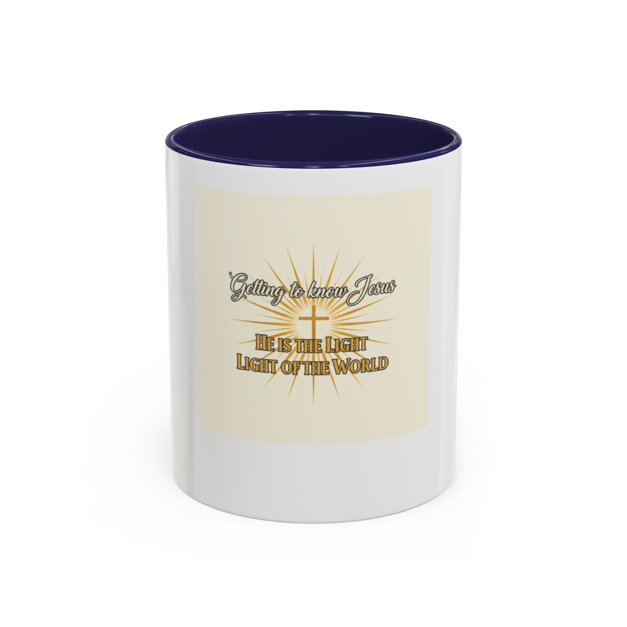 Jesus Accent Mug |He is  the  Light of the World