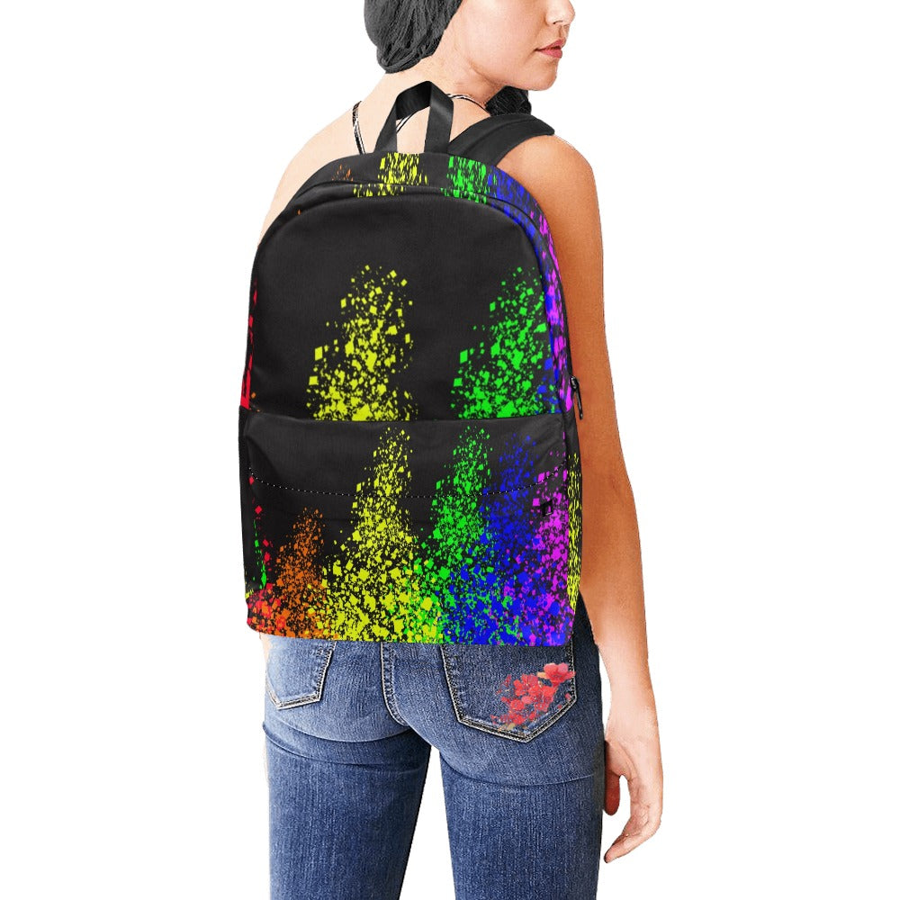 Unisex Nylon Backpack (Model 1673)