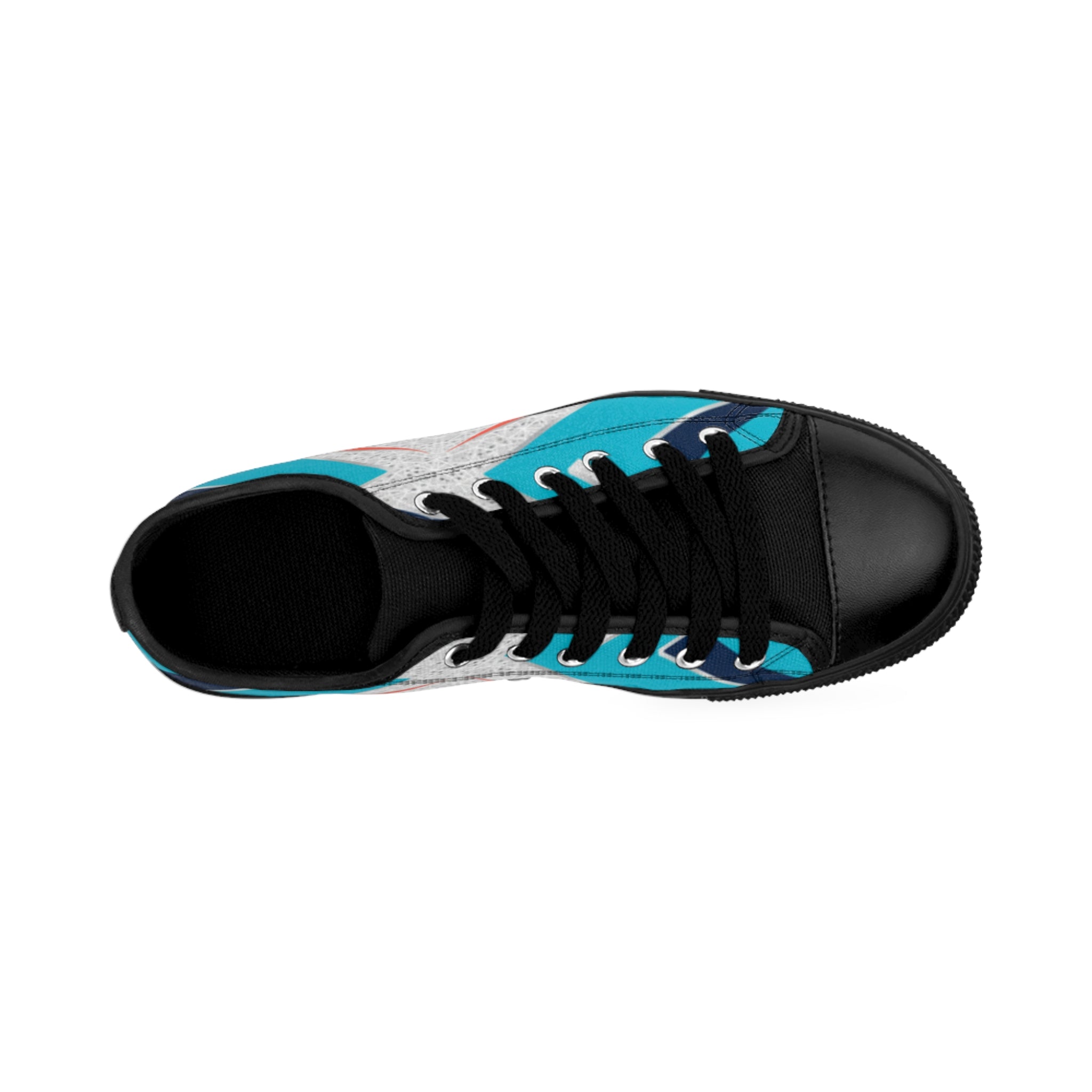 Colorful Geometric Arrow Sneakers Men's Sneakers | Graphic Low Top Shoe