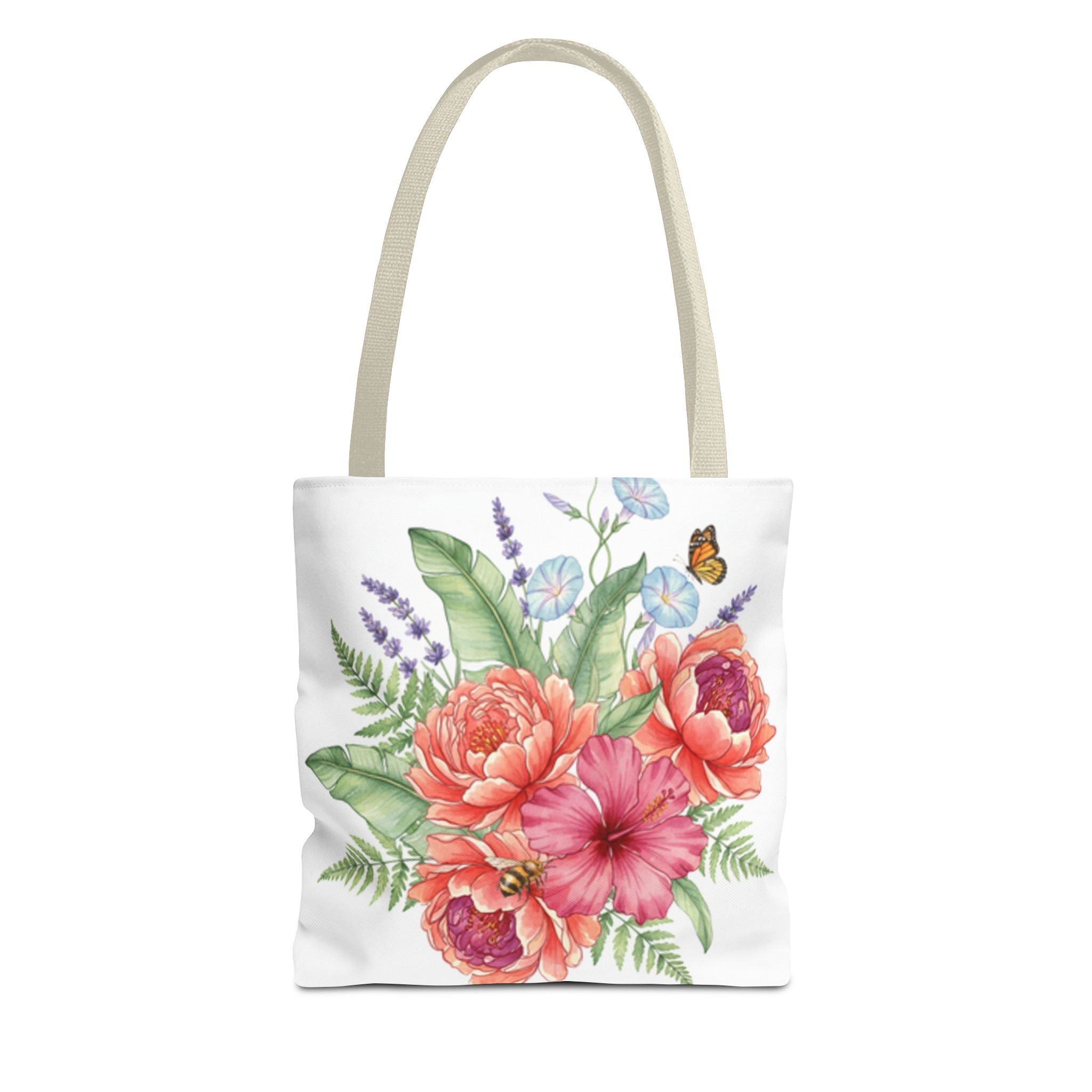 Flowery Tote Bag