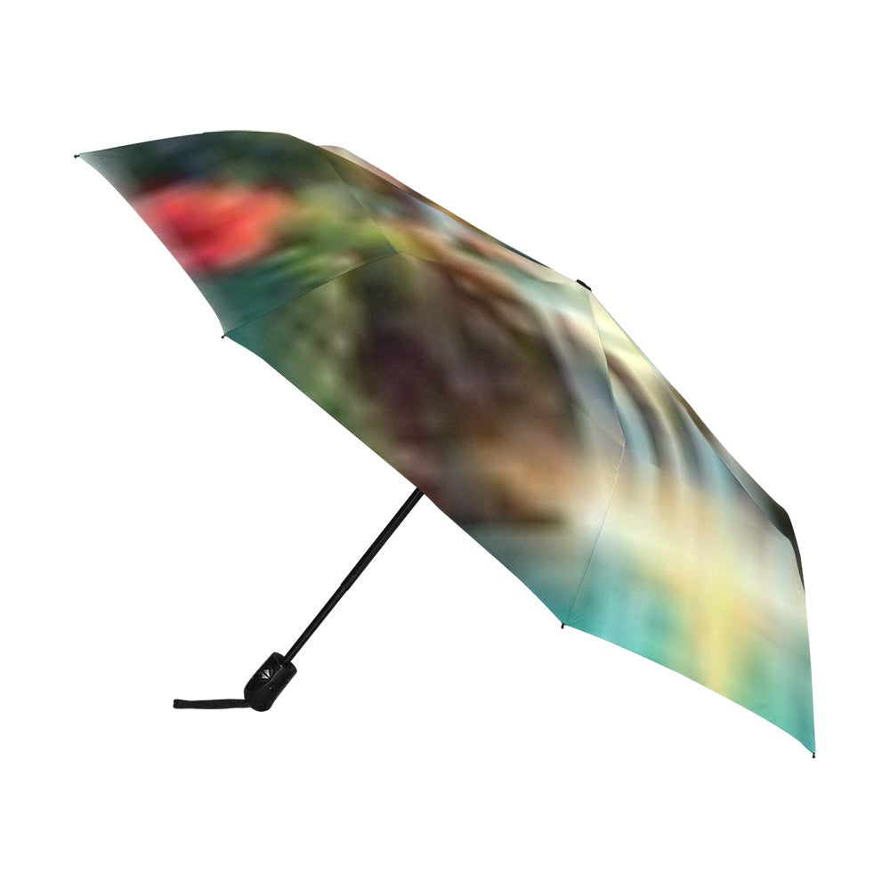 Waterfall Anti-UV Auto-Foldable Umbrella (Model U09)