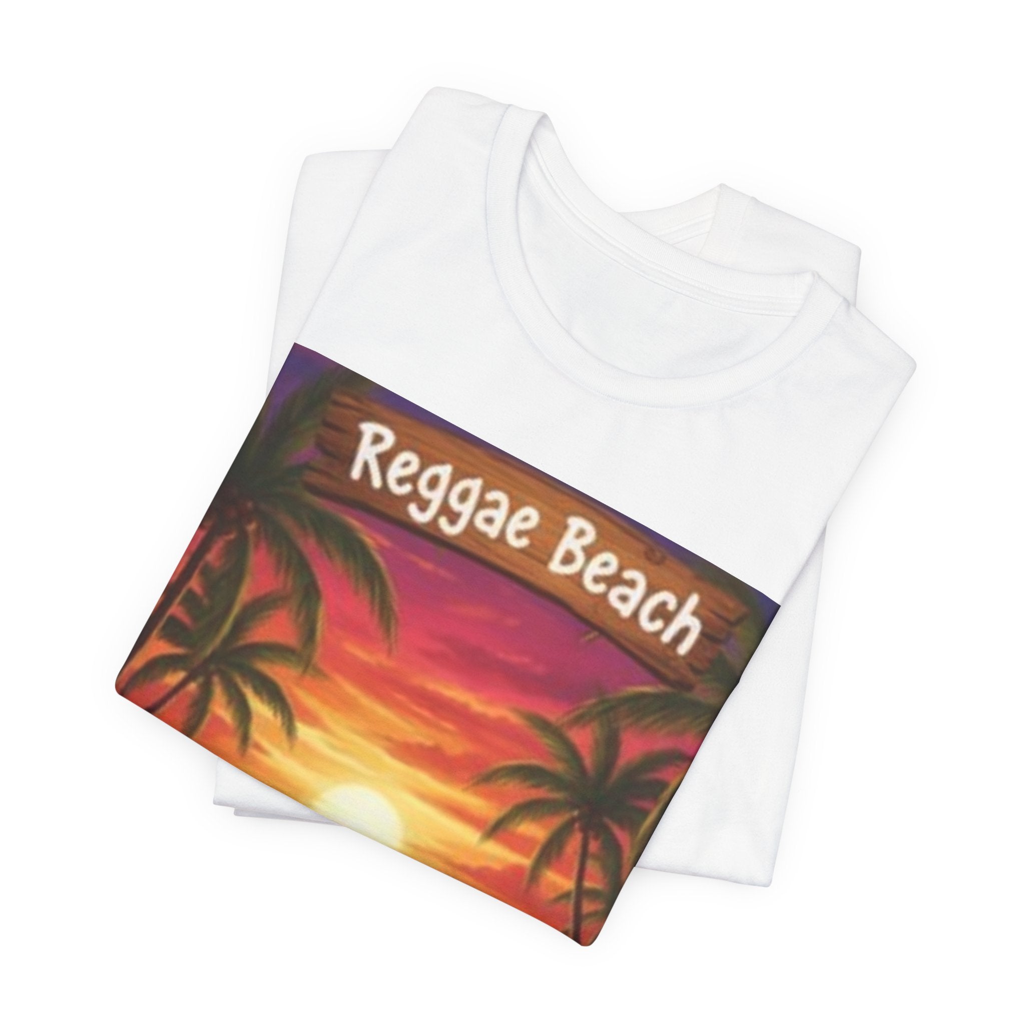 Reggae Beach Unisex Jersey Short Sleeve Tee