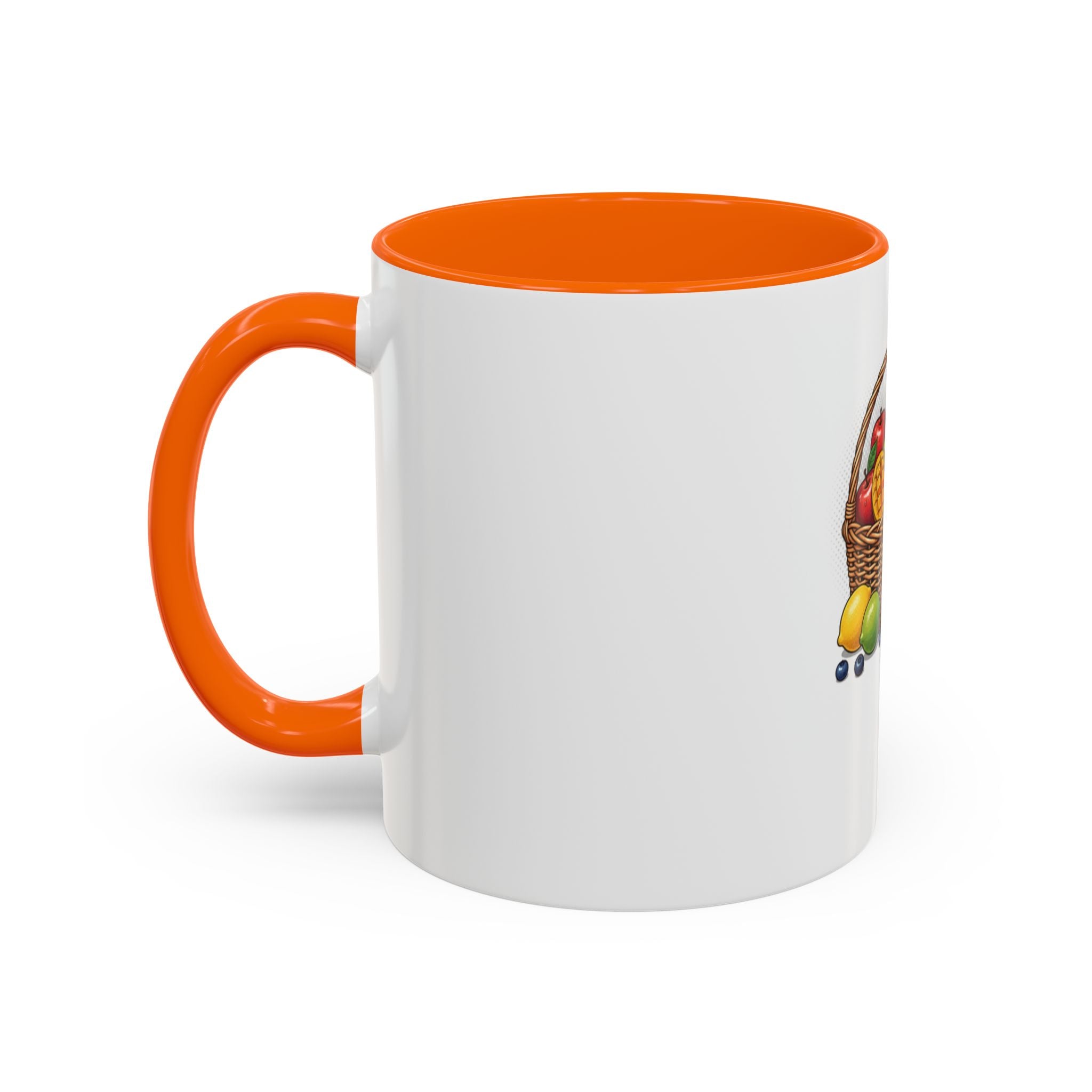 Fruit Basket Mug | Accent Coffee Mug, 11oz or 15oz