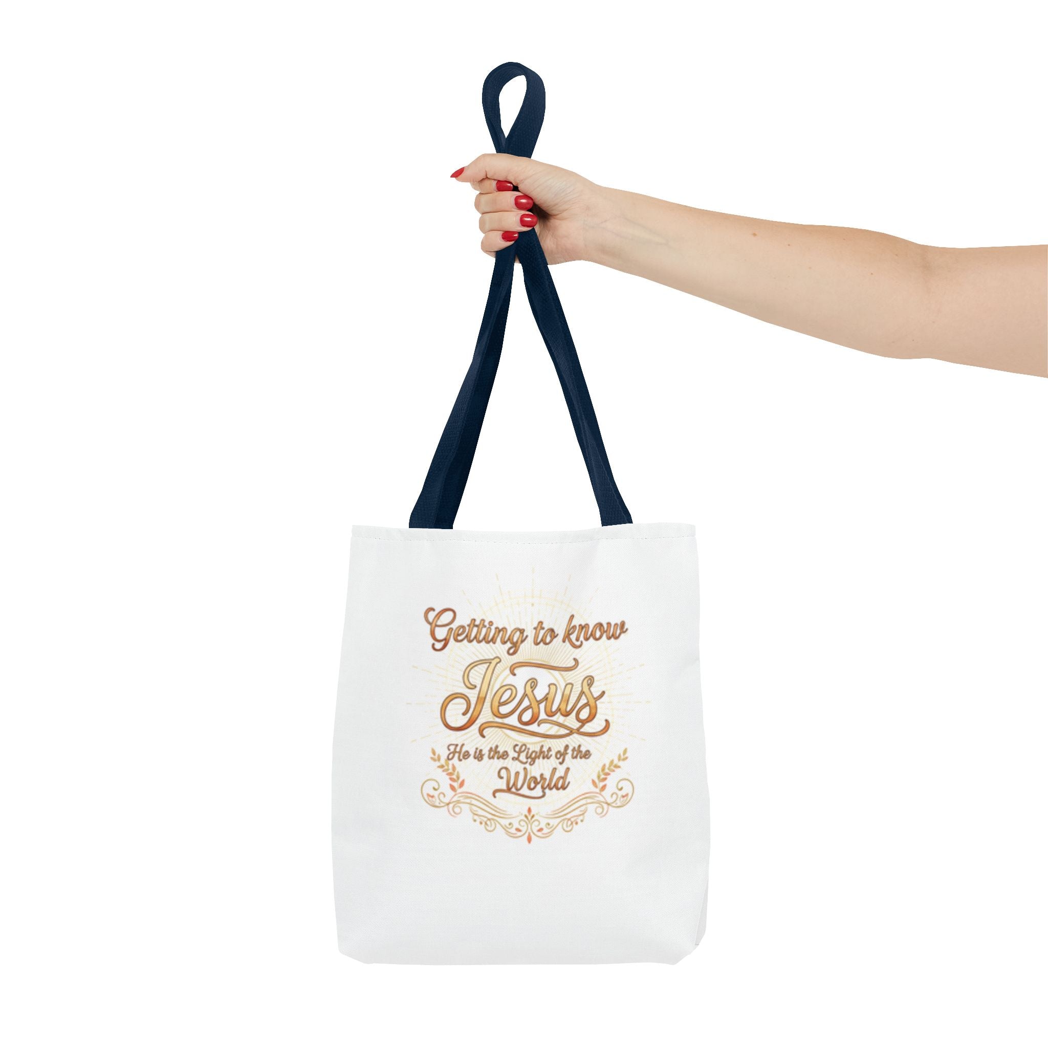 Getting to know Jesus Tote Bag