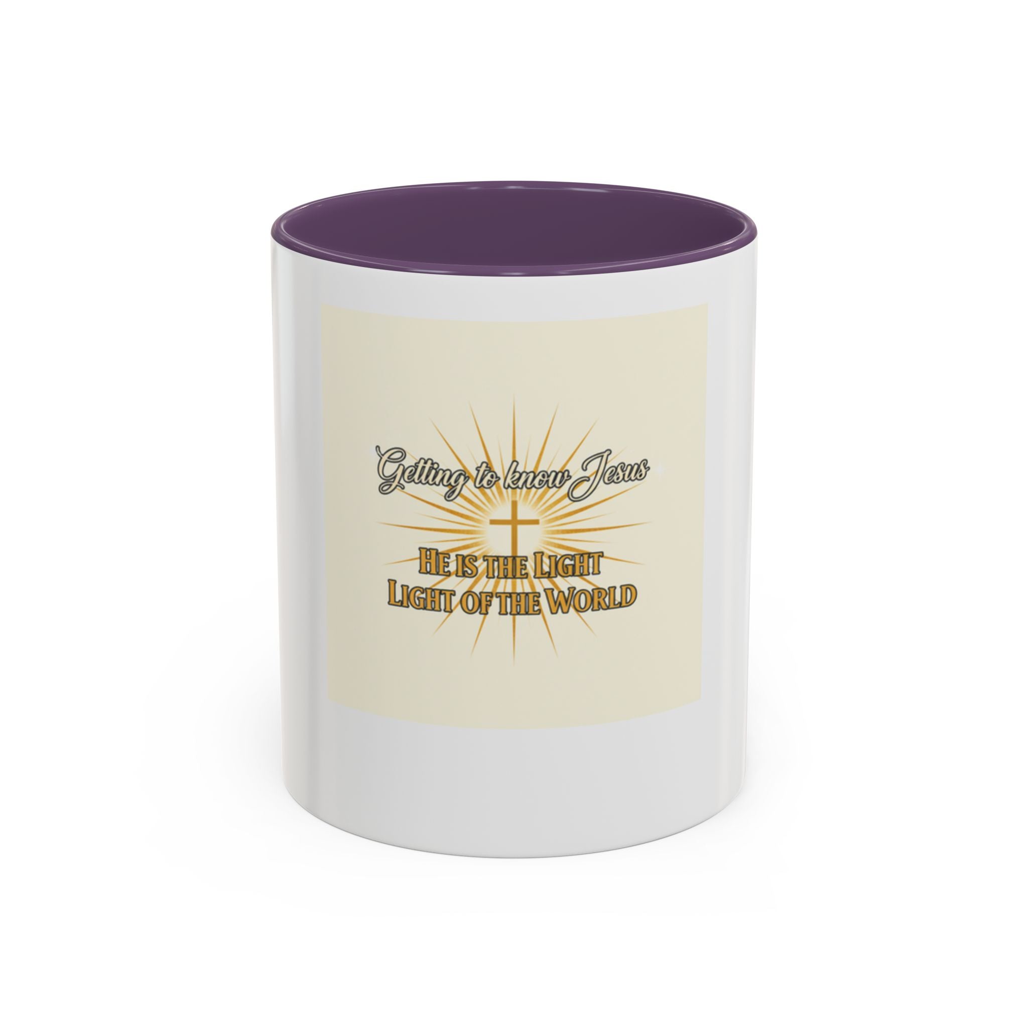 Jesus Accent Mug |He is  the  Light of the World