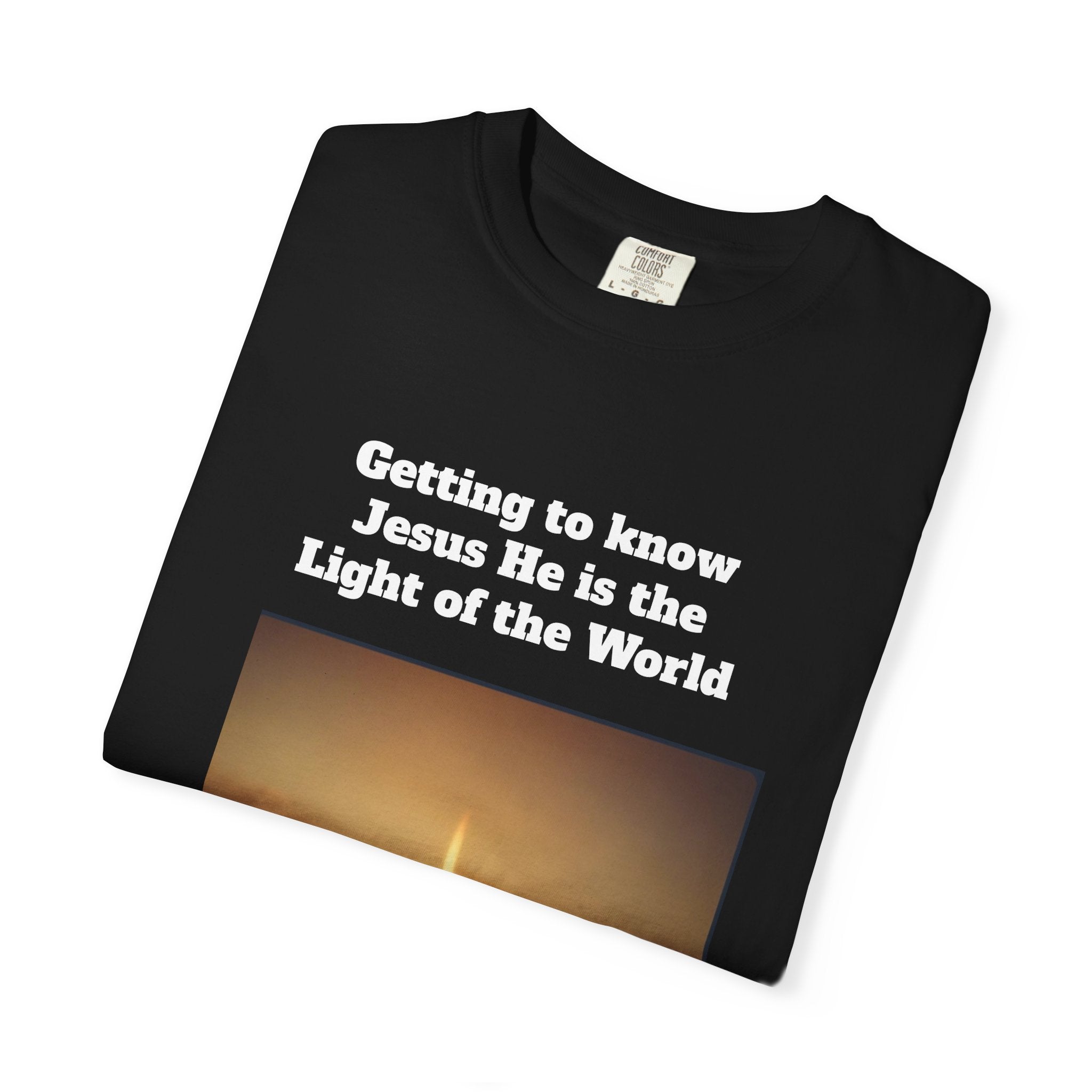 Getting to know Jesus Unisex Garment-Dyed T-shirt