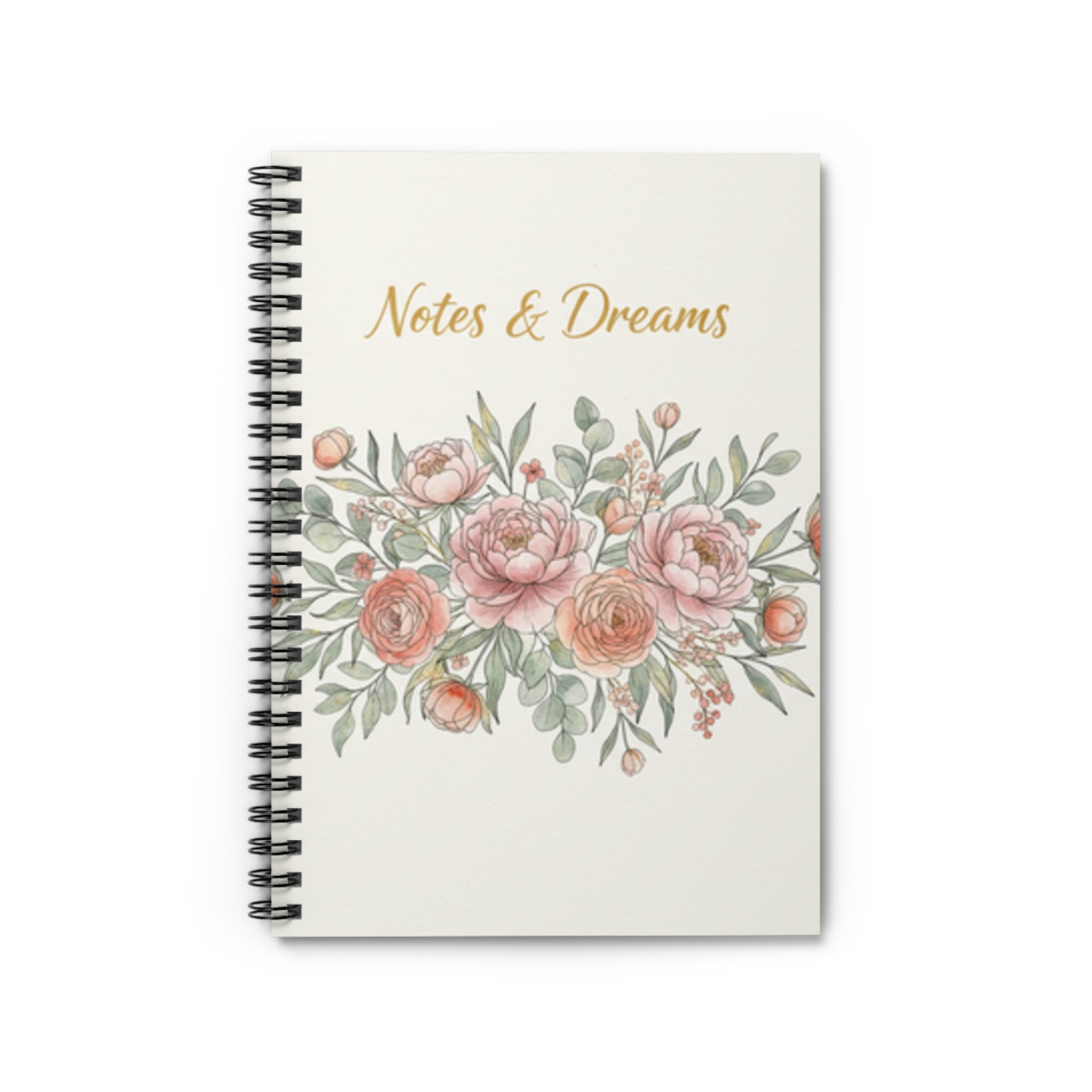 Notes and Dreams Spiral Notebook - Ruled Line