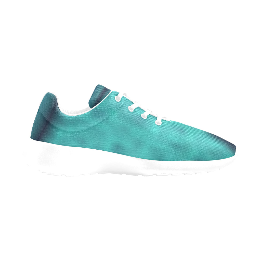Women's All-Over Print Athletic Sneakers – (White)