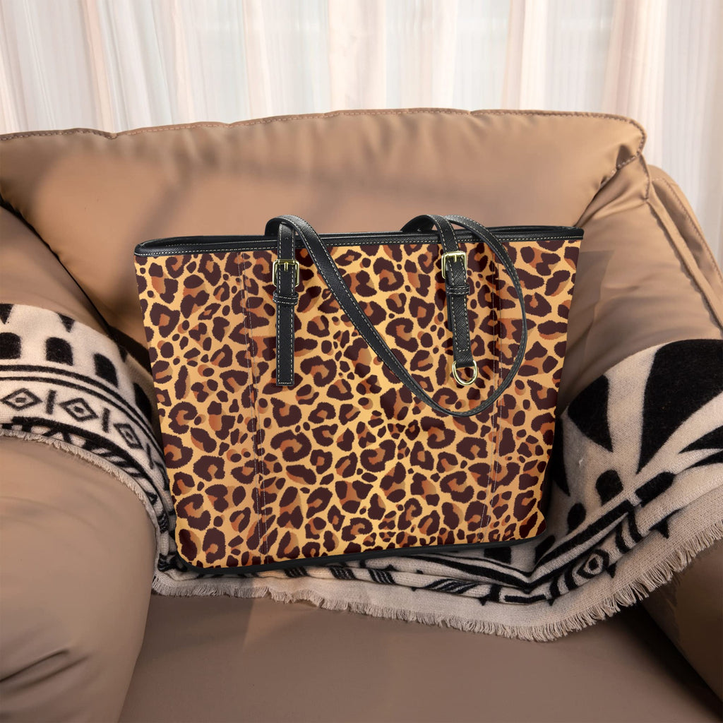 Leopard Pattern New Tote Hand Bag-Small (Model 1640）