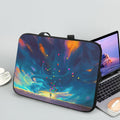 Abstract Skyline Art Laptop Bag with Handle 15inch