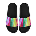 Women's Abstract Colorful Art Slide Sandals(Model 057)