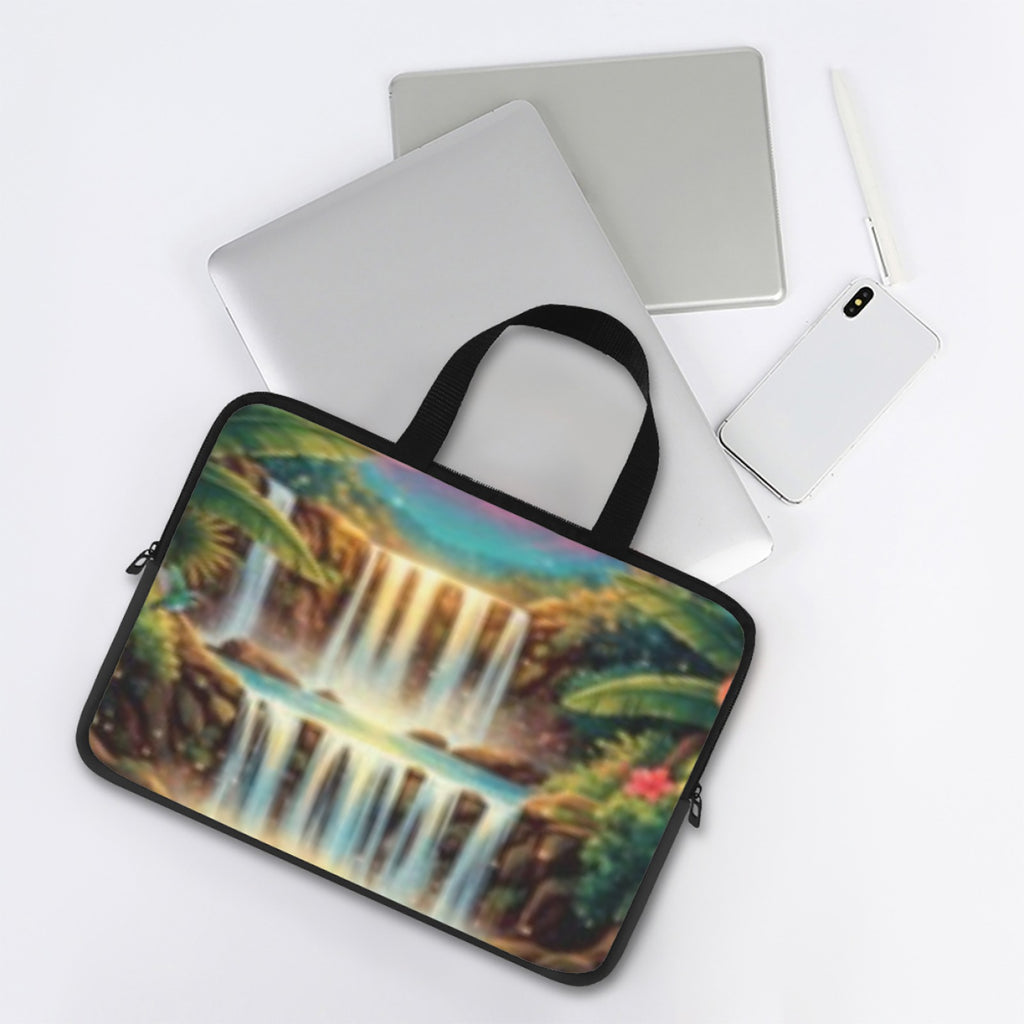 Waterfall Forest Laptop Bag with Handle 15inch