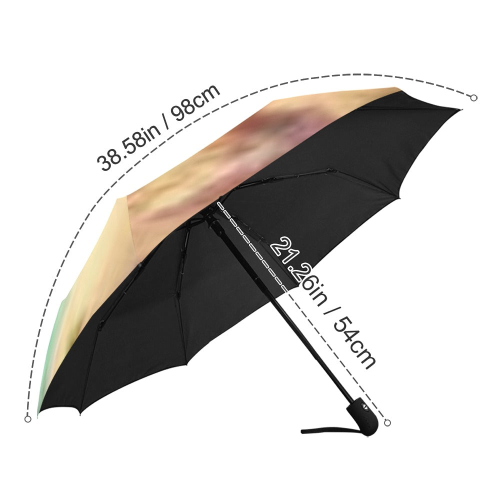 Sunset Palm Anti-UV Auto-Foldable Umbrella (Model U09)