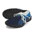 Women's Custom Print Fitness Shoes with Shoelaces – (White)