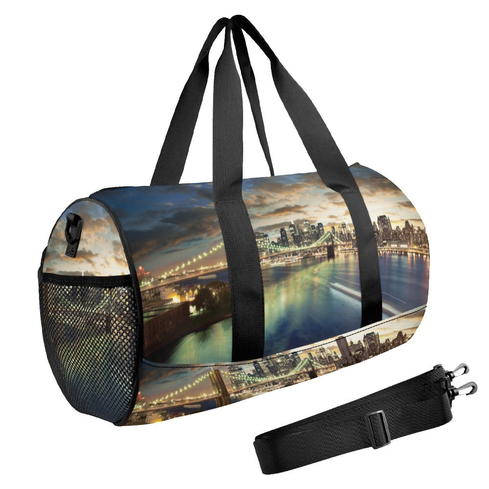 Amazing New York Cityscape - taken after Sunset Travel Duffel Bags (Model 1679)