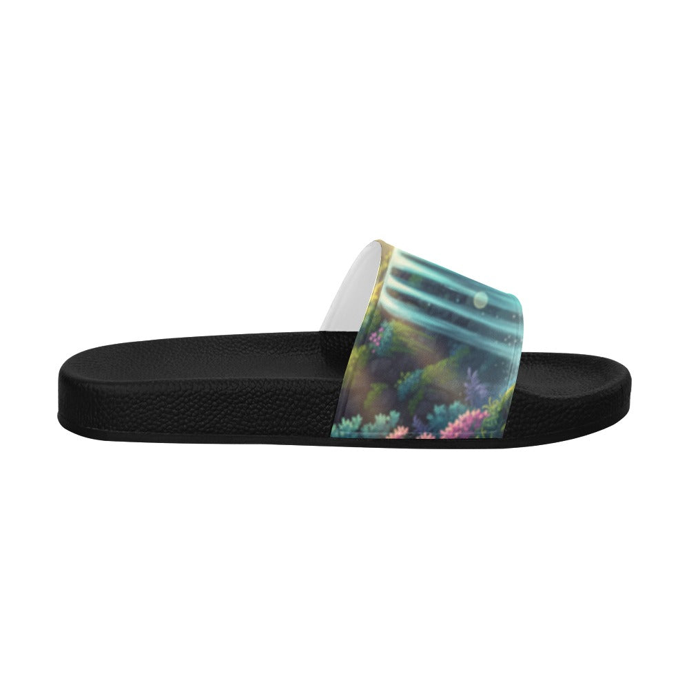 Women's Sunshine Waterfall Slide Sandals(Model 057)